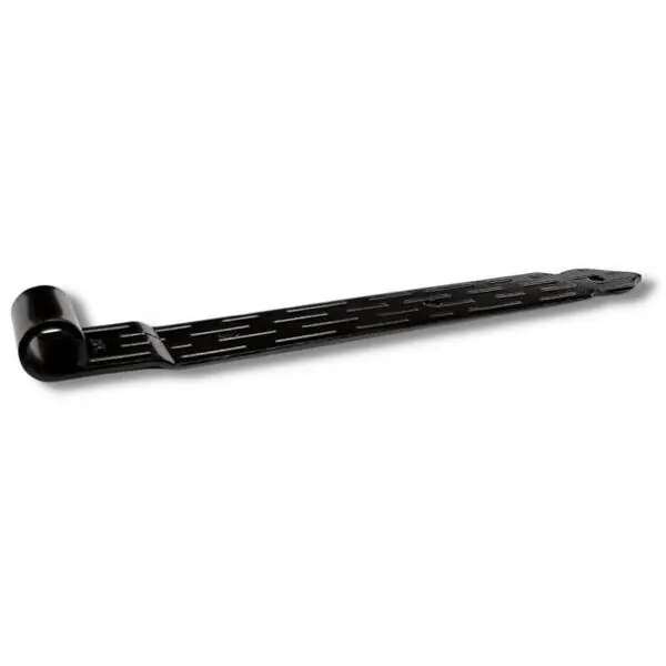 Veilige Betaling Bandella dritta a sbalzo per imposte e scuri 250x35 mm con occhiolo laterale OMAD 1224
