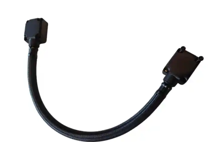 Passacavo in acciaio inox rinforzato Locinox DVK-HD Nero - mm 450 Favoriet
