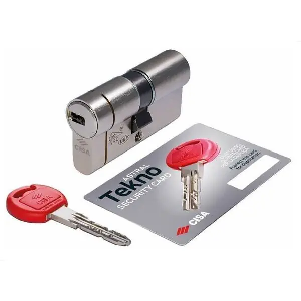 Aanbieding Doppio Cilindro frizionato profilo Europeo Cisa 0M3T1 Astral Tekno PRO r r
CARATTERISTICHE TECNICHE DEL CILINDRO r r r Sistemi di cifratura a 10 perni (6 attivi, 4 passivi). r Corpo in ottone. r Cilindretti in ottone. r Camma frizionata in acciaio sinterizzato autolubrificante DIN. r Perni in acciaio cementato. r Controperni in acciaio temprato a sagoma variabile. r Doppio perno laterale in acciaio, di controllo. r Molle in bronzo fosforoso e acciaio. r 100.000 cicli (conforme a EN1303 2015) r r r
CARATTERISTICHE DELLA CHIAVE r r r Piatta ad introduzione reversibile. r In ottone nichelata. r In alpacca per profili personalizzati. r Testa con impugnatura ergonomica in materiale plastico ed inserto personalizzabile in 5 colori diversi. r Lunghezza collo 16 mm, compatibile con borchie r BKP Resistente al Bumping r r r
DOTAZIONE r r r 3 chiavi r Security Card r Vite di fissaggio r Istruzioni uso e manutenzione r r
", "sku" "09733541", "brand" { "@type" "Thing", "name" "CISA" }, "aggregateRating" { "@type" "AggregateRating", "ratingValue" "5.00", "reviewCount" "4" }, "offers" { "@type" "Offer", "priceCurrency" "EUR", "price" "56.30", "itemCondition" "http //schema.org/NewCondition", "availability" "http //schema.org/InStock", "url" "https //www.toolshopitalia.it/shop/doppio-cilindro-frizionato-profilo-europeo-cisa-0m3t1-astral-tekno-pro-mm-60-30-30", "seller" { "@type" "Organization", "name" "ToolShop Italia - Ferramenta Online" } }
}