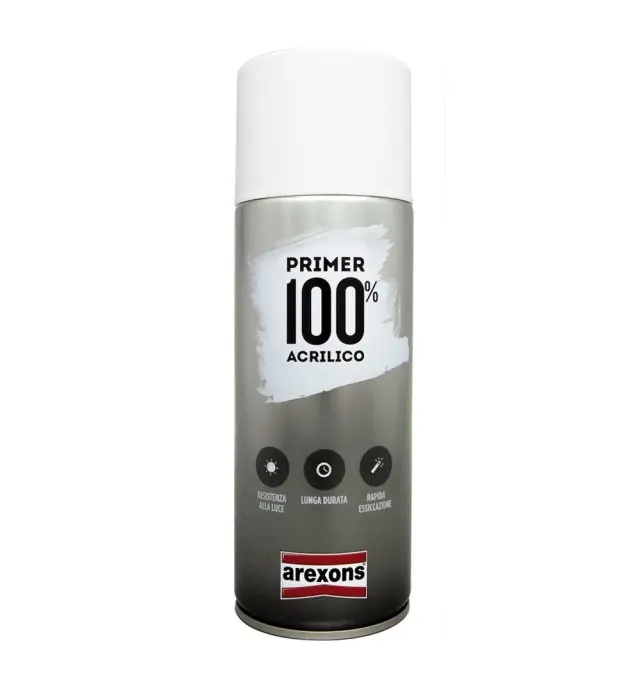 Rechtstreeks Van De Fabrikant Primer acrilico Arexons fondo antiruggine spray grigio 400ml