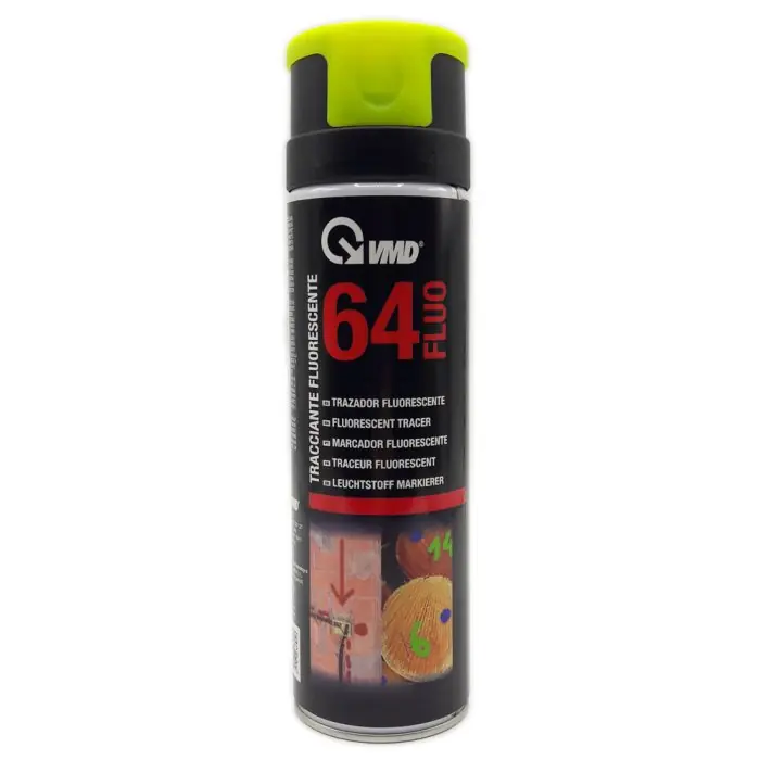 Vernice spray per tracciare VMD 64 ml500 r r r r colori disponibili giallo o blu in versione fluorescente o normale r r r r r r r Vernice spray per tracciatura specifica su muratura, pavimenti, asfalto, cemento e legno. r Il prodotto possiede eccellente aderenza alla superficie, ottima copertura, elevata resistenza all’usura ed agli agenti atmosferici. r La caratteristica finitura fluorescente conferisce al prodotto un’eccellente visibilità anche in condizioni difficili di bassa luminosità. r Il prodotto si può utilizzare in tutte le posizioni grazie alla speciale valvola a 360° ed autopulente. r Il particolare tappo erogatore permette un facile uso senza sporcarsi proteggendo la valvola d’erogazione da eventuali cadute ed evitando il funzionamento accidentale all’interno dei veicoli. r Il prodotto si spruzza direttamente sulla porzione da evidenziare o tracciare dopo aver agitato bene la bombola, per garantire una buona miscelazione della vernice. r r
", "sku" "09729254", "brand" { "@type" "Thing", "name" "VMD" }, "offers" { "@type" "Offer", "priceCurrency" "EUR", "price" "5.35", "itemCondition" "http //schema.org/NewCondition", "availability" "http //schema.org/InStock", "url" "https //www.toolshopitalia.it/shop/vernici-pennarelli-e-accessori/vernice-spray-per-tracciatura-vmd-64-ml500-colore-giallo-fluo", "seller" { "@type" "Organization", "name" "ToolShop Italia - Ferramenta Online" } }
} Gecertificeerd