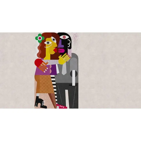 Laatste Versie Carta da parati 113877 Walls by Patel 2 Couples