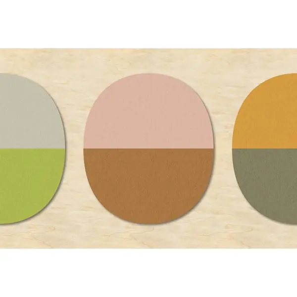 Finale Uitverkoop Carta da parati 114552 Walls by Patel 2 Split Ovals