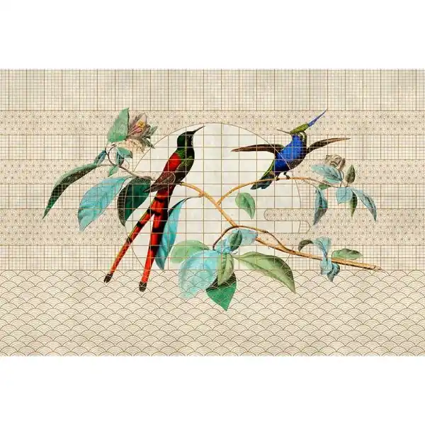 Carta da parati DD122432 Walls by Patel 3 voliere 2 Merkproduct