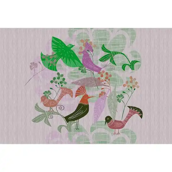 Flitsaanbieding Carta da parati DD122448 Walls by Patel 3 birdland 2