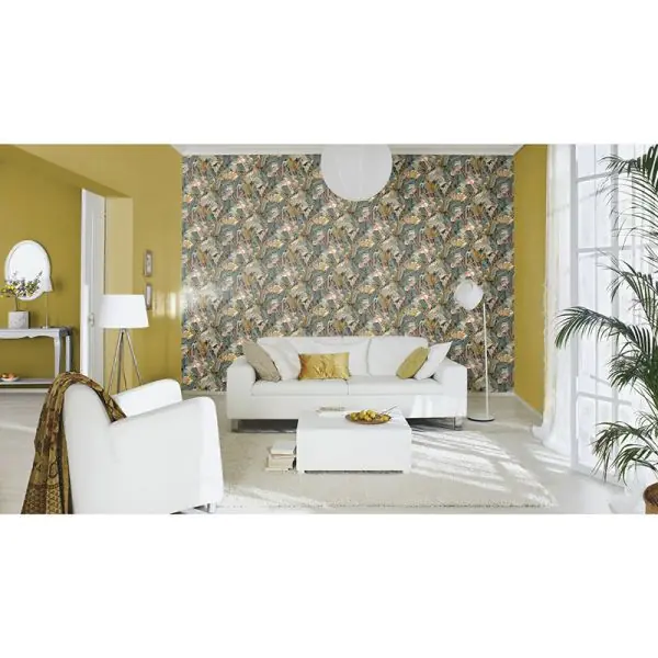 Veilige Betaling Carta da parati 687804 Tropical House Rasch