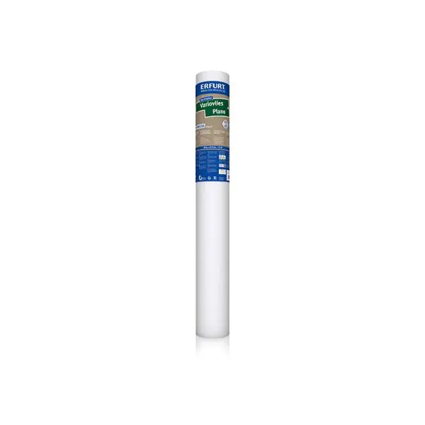 Betaalbaar Carta da parati ERFURT Variovlies Plano Superweiss 20 x 0,75 m (4 x Rotoli)