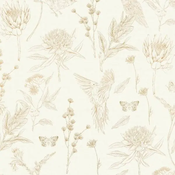 Dagaanbieding Carta da parati 394291 Drawn into Nature livingwalls