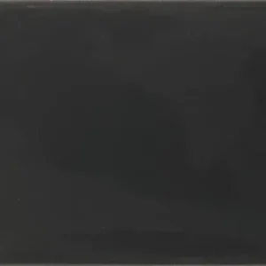 Populair Scatola di piastrelle Alboran nero lucido 7,5x15 0,5m2 / scatola 44 pezzi / scatola