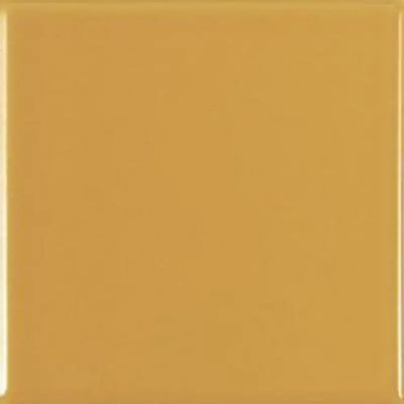 Piastrella Ocra Lucida 20X20 1,00M2 / Scatola 25 Pezzi / Scatola Bestel Nu