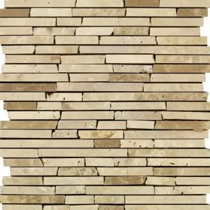 Anfiteatro 26X26Cm in maglia di mosaico di pietra Snelle Levering