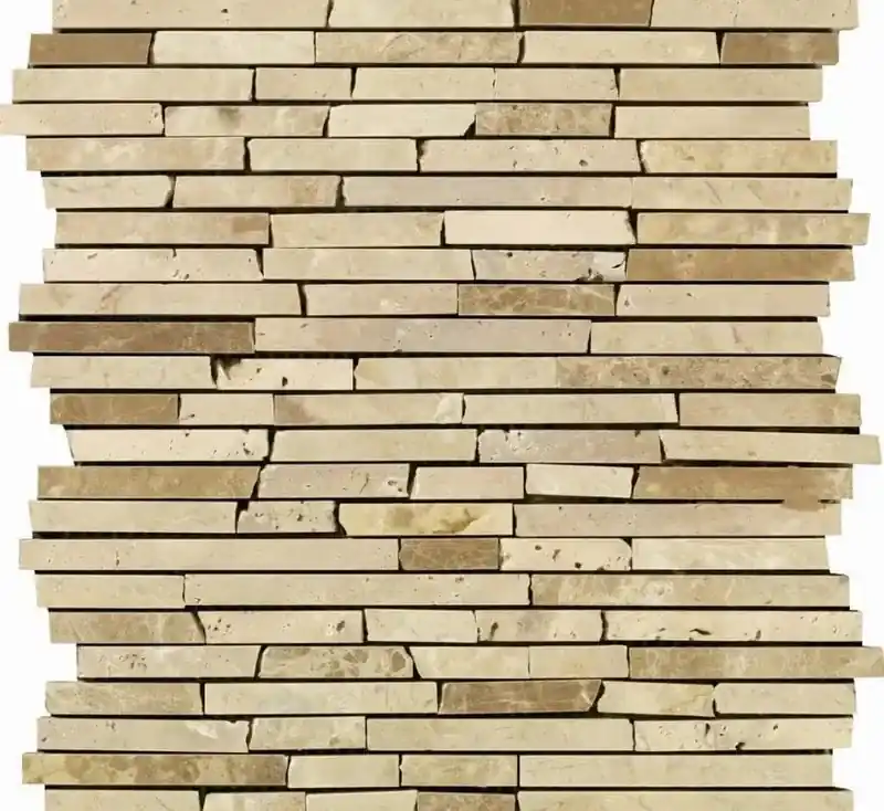 Anfiteatro 26X26Cm in maglia di mosaico di pietra Snelle Levering