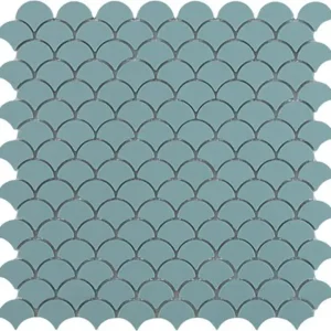 Scatola a maglie anima mosaico turchese opaco Populair