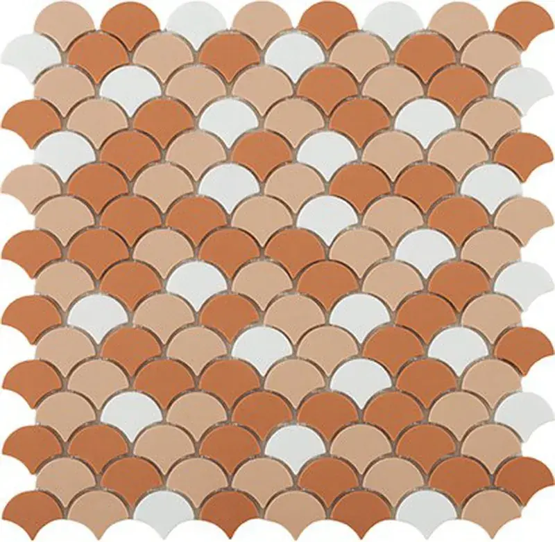 Scatola a maglie tessute in mosaico di anime satinate Direct Verzonden