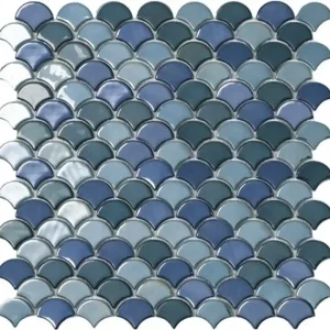 Scatola di maglie a mosaico mix anima verde Uitverkoop
