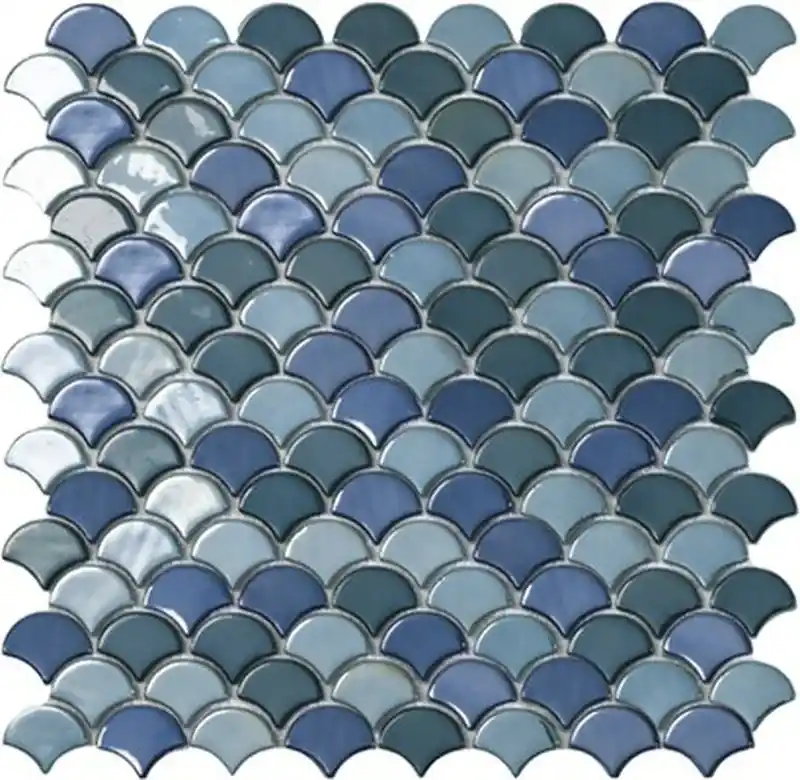 Scatola di maglie a mosaico mix anima verde Uitverkoop