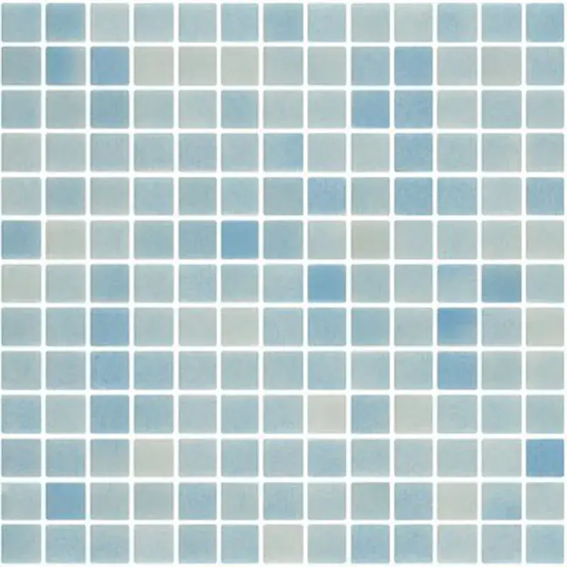 Alleen Vandaag Scatola Gresite in maglia Blue Nieble Piscina antiscivolo Scatola 18 maglie / 2m2 TOGAMA