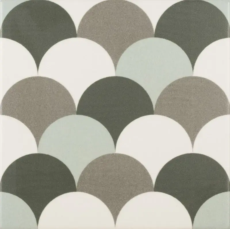 Alleen Vandaag Scatola in porcellana verde Marivent 15x15 0,50 m2 / scatola 22 pezzi / scatola