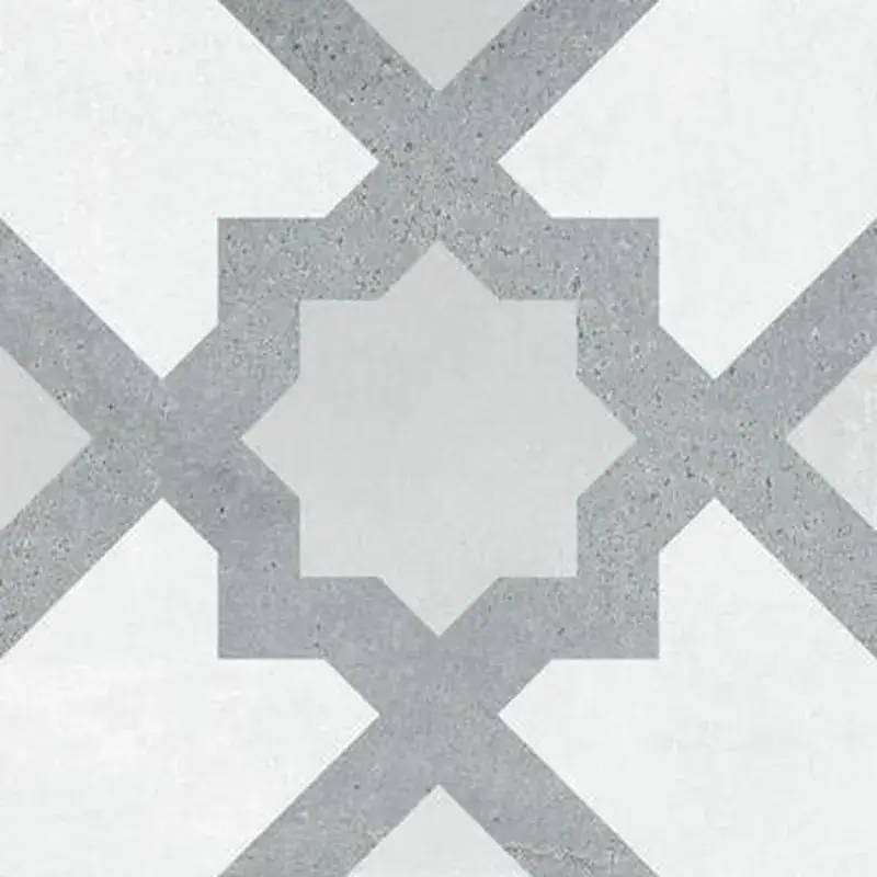 Goedkoop Scatola di porcellana idraulica a stella 20x20 1 M2 / scatola da 25 pezzi / scatola