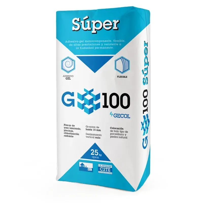 Lage Kosten Sacco Super Bianco Gecol 25 kg C2TE