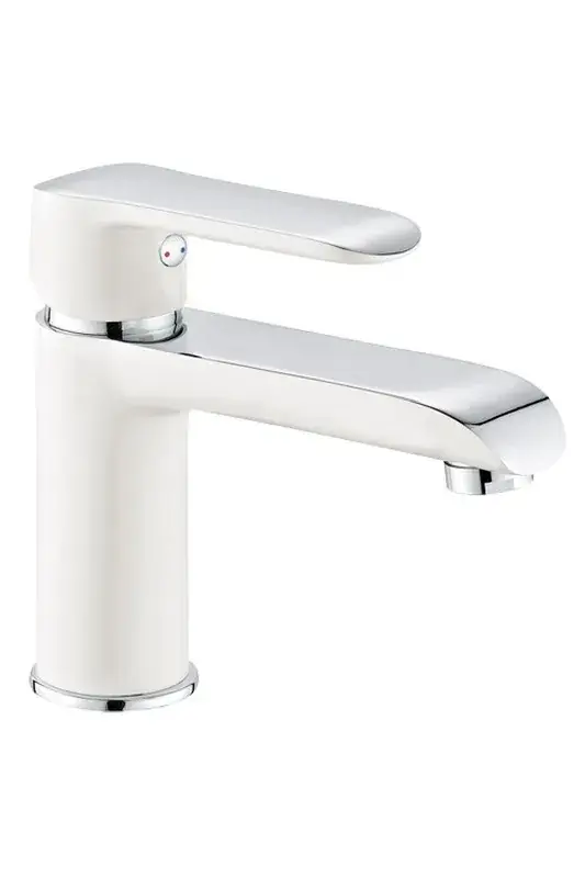 Superprijs Rubinetto Missouri bianco per lavello Aquassent