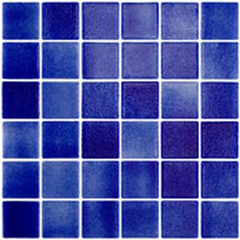 Actieprijs Scatola di gresite 5x5 blu intenso nebbia 2m2 20 pezzi Togama