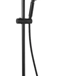 Sayro miscelatore monocomando per doccia nero Aquassent Betaalbaar