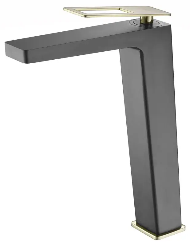 Gereduceerde Prijs Rubinetto per lavabo alto Svezia oro nero Imex