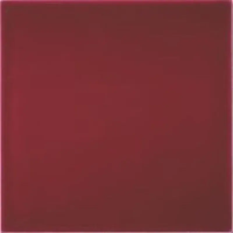 Shop Nu Piastrella quadrata bordeaux opaca 15x15 cm