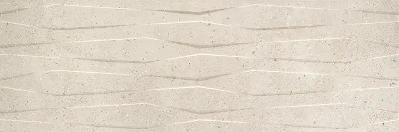 Flitsaanbieding Scatola per piastrelle 40x120 1214 Rilievo crema 1,44m2 3 pezzi Porcelanite