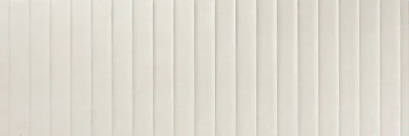 Scatola per piastrelle 40x120 1215 Plisse in rilievo bianco 1,44m2 3 pezzi di porcelanite Uitverkoop
