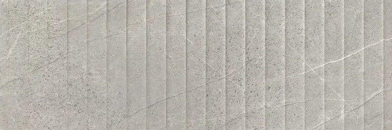 Scatola per piastrelle 40x120 1215 Rilievo in argento Plisse 1,44m2 3 pezzi di porcelanite Beperkt Aanbod