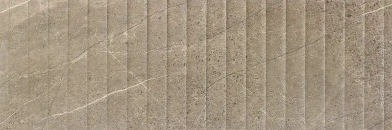 Scatola per piastrelle 40x120 1215 Tofee Relief Plisse 1,44m2 3 pezzi di porcelanite Gratis Retour