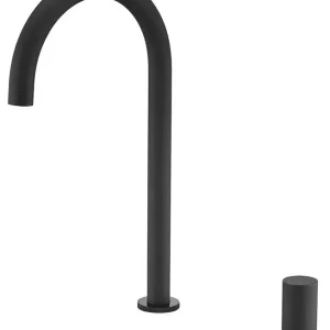 Beperkt Aanbod Manacor rubinetto da cucina nero opaco Ref.GCM001 / NG Imex
