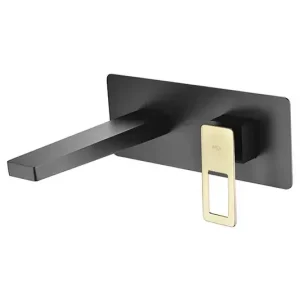Uitverkoop Rubinetto per lavabo da incasso nero oro Imex Svezia