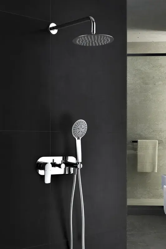 Set doccia incasso Italia inox. Imex Must-Have