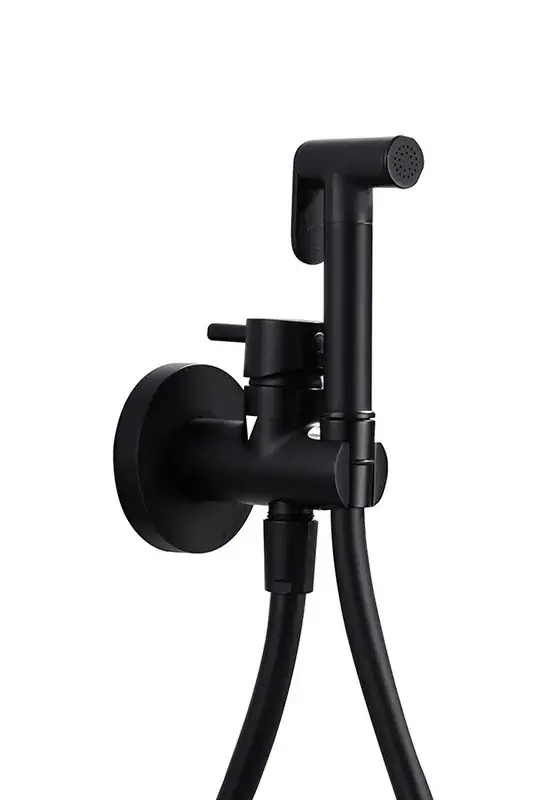 Direct Beschikbaar Rubinetto per bidet da incasso nero Imex Munich