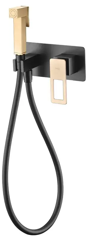 Premium Rubinetto per bidet da incasso nero oro Imex Svezia
