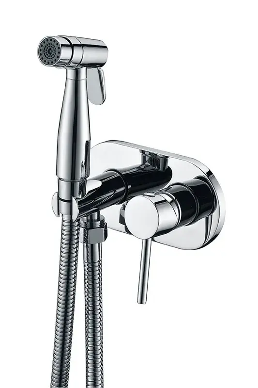 Rubinetto per bidet da incasso cromato Iui Maui Premium