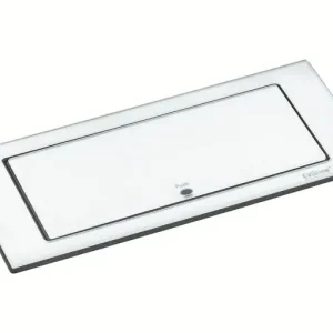 Superprijs Tappo di chiusura posteriore in vetro bianco opaco