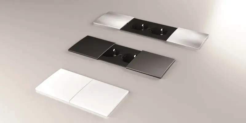 Betaalbaar Duet plug 2 plug nero lucido