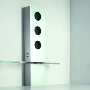 Presa di corrente in vetro + usb + ripiano Koopje