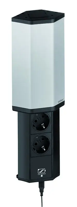 Uitverkoop Presa di rete V-Port + 1 usb