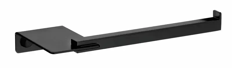 Direct Verzonden Portarotolo senza coperchio Plexus nero PL-NG-91
