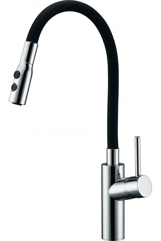 Lage Kosten Rubinetto cucina Tokyo cromato-nero opaco Ref GCE016 Imex