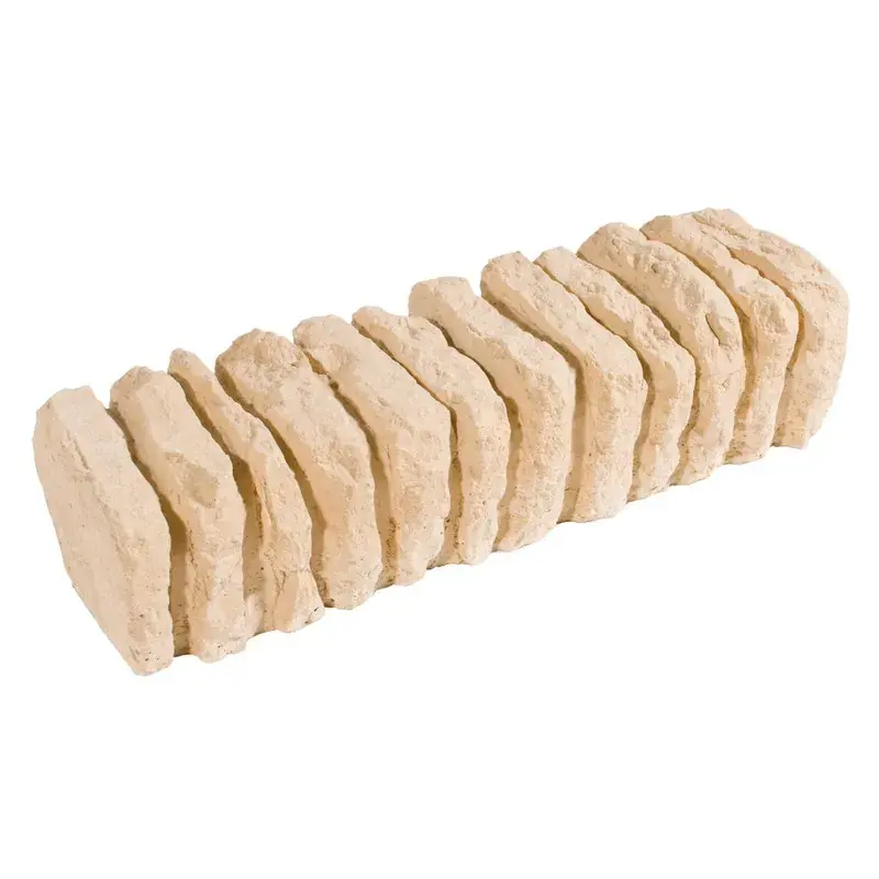 Direct Beschikbaar Himalaya, pallet per bordure da giardino in cemento 16x14x50 cm Verniprens