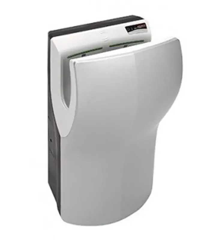 Asciugamani elettrico automatico Dualflow M-14ACS Mediclinics in ABS satinato Tijdelijk Beschikbaar