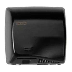 Asciugamani automatico speedflow Acciaio epossidico nero opaco M-17AB Mediclinics Gratis Retour