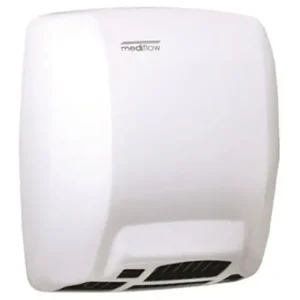 Veilige Betaling Asciugamani elettrico automatico Mediflow Acciaio epossidico bianco M02A Mediclinics