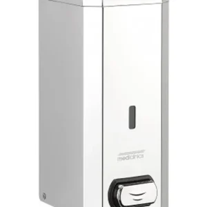 Distributore di sapone liquido a pulsante in acciaio inox AISI 304 lucido DJ0031C Mediclinics Snelle Levering